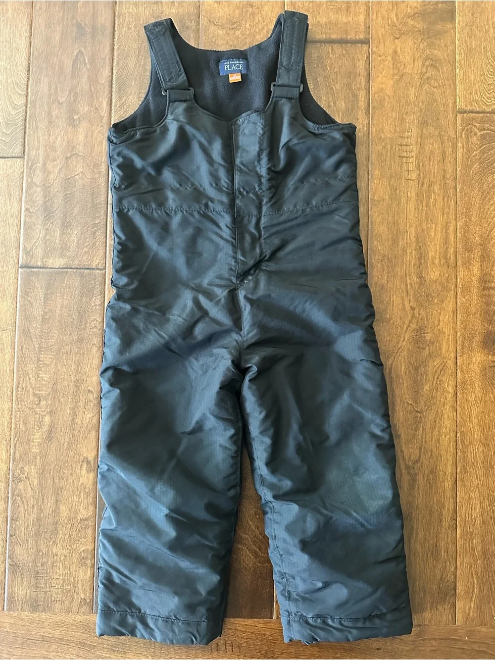 The Childrens Place Black Insulated Snow Bib